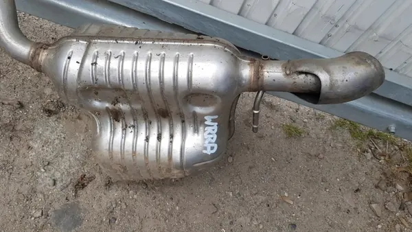 Gebruikte Audi OE Uitlaatdemper OEM 4F0253612AA voor A6 C6 2.7 TDI image 6