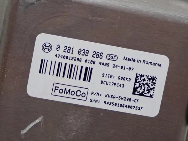 Módulo de control AdBlue KV6A-5H298-CF para Ford Transit image 3