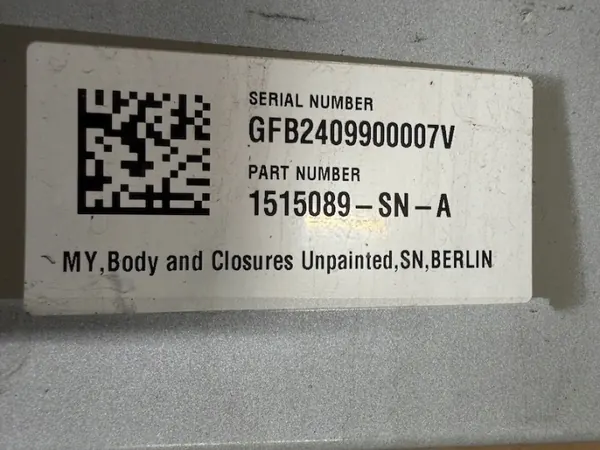 Tesla Model Y OEM 151089-SN-A Oikea Murskavyöhyke Puskuri image 3