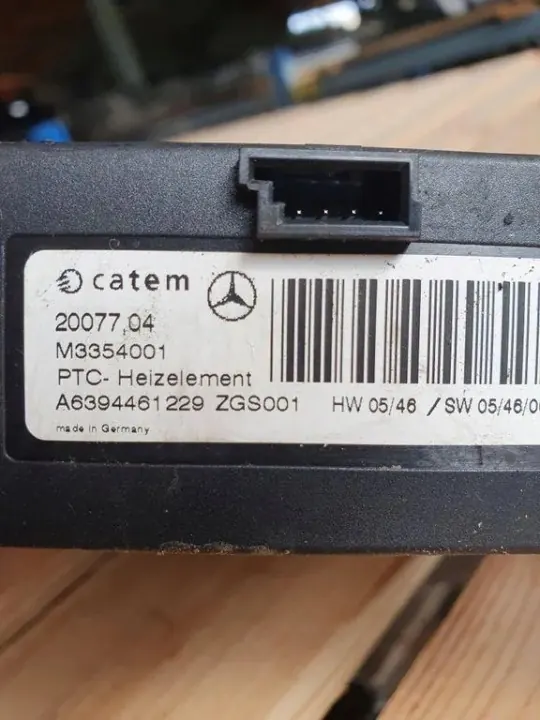 Elektrisk värmaradiator OEM 2007704 Mercedes-Benz image 3