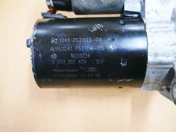 Arrancador BMW F20 F21 F30 M135i 335i 7521123 7521116 image 6