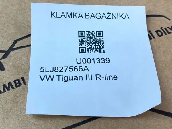 OEM 5LJ827566A Kofferbakhendel voor VW Tiguan III image 6
