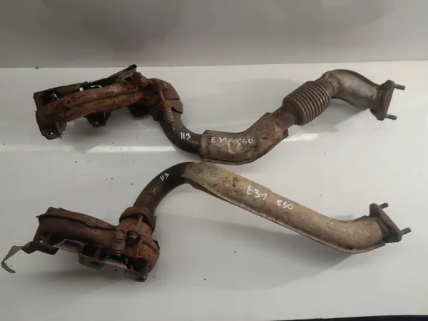 Collecteur d'échappement droit gauche OEM BMW E31 850 V12 image 2