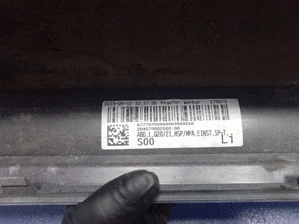 BMW OEM 8069381 Jupette Gauche Pack M A96 image 9