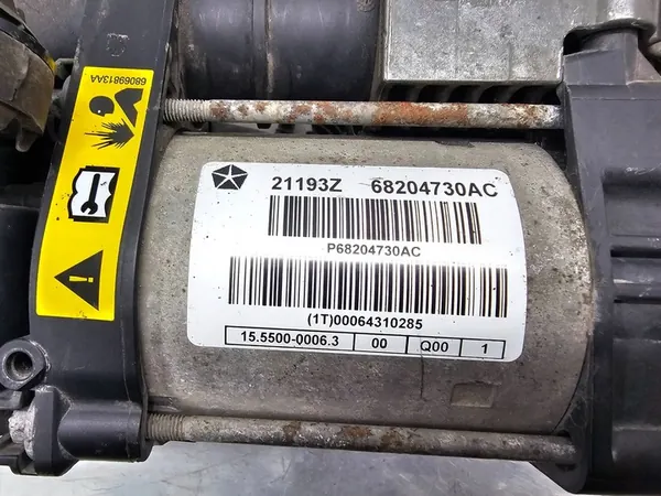 Compressore per Sospensione Pneumatica JEEP GRAND CHEROKEE WK2 68204730AC image 8