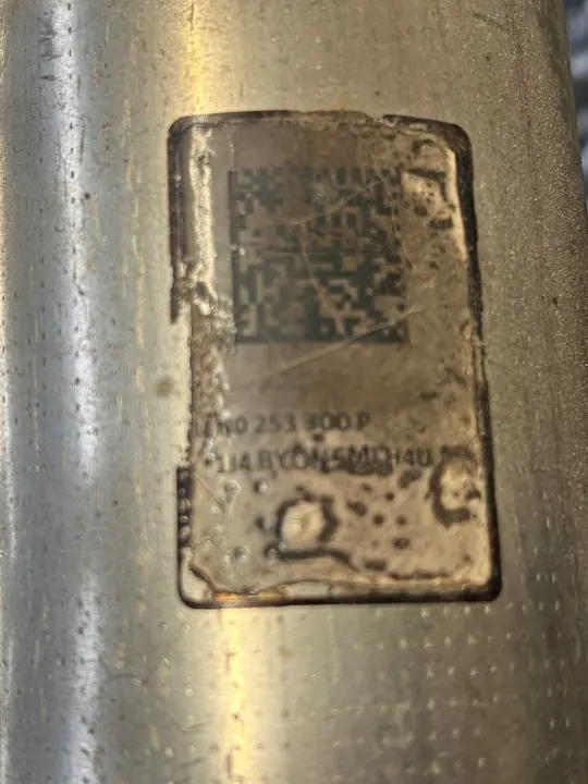 Audi S8 D5 Etumäinen äänenvaimenninputki OEM 4N0253300P image 3
