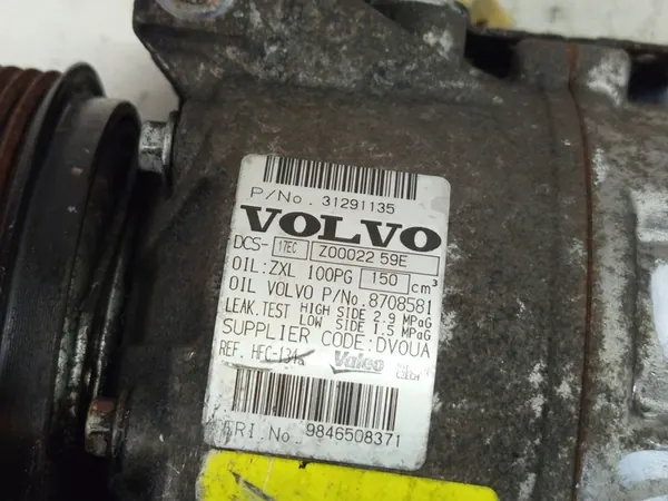 Volvo V70 Ilmastointikompressori OE 31291135 image 6