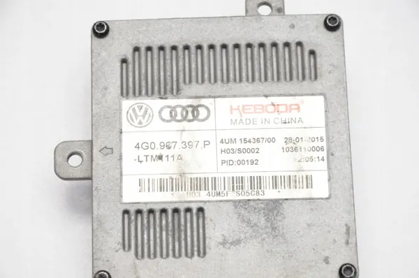 Module LED Convertisseur Xenon Audi 4G0907397P image 4