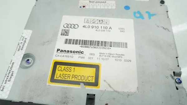 Leitor CD Audi Q7 4L0910110A - Peça OEM Usada image 4