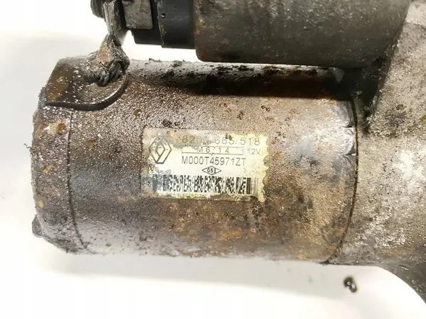 Motor de arranque Renault Scenic 2007 1.6L m000t45971zt 8200665518 image 3