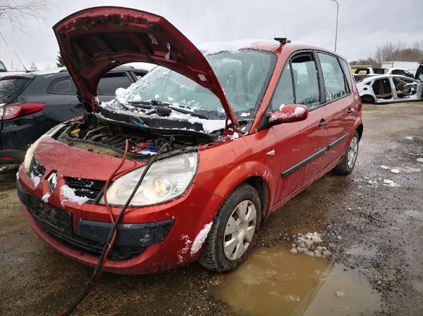 Motor de arranque Renault Scenic 2007 1.6L m000t45971zt 8200665518 image 6