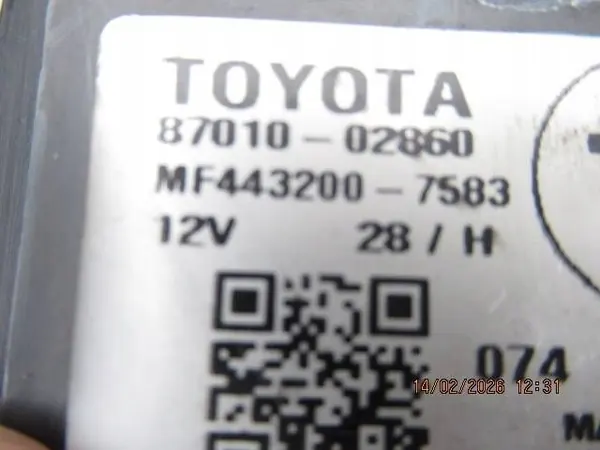 Toyota Corolla ilmastointiosat OEM 8701002860 - Käytetty image 7
