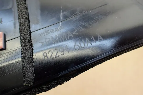 Nissan Qashqai III J12 Garniture Portière Gauche Arrière OEM 822916UA1A image 6