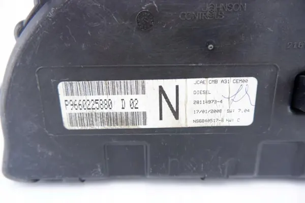 Nopeusmittari OEM 9660225880 Citroen C3:lle 2005-2009 image 6
