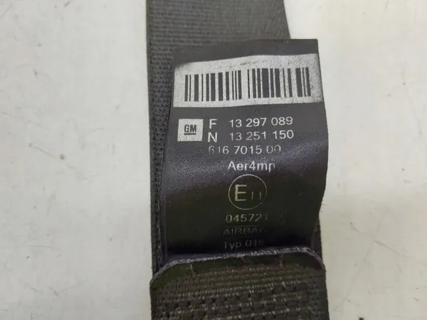 Pré-tensionador cinto esquerdo dianteiro OEM 13297089 image 3
