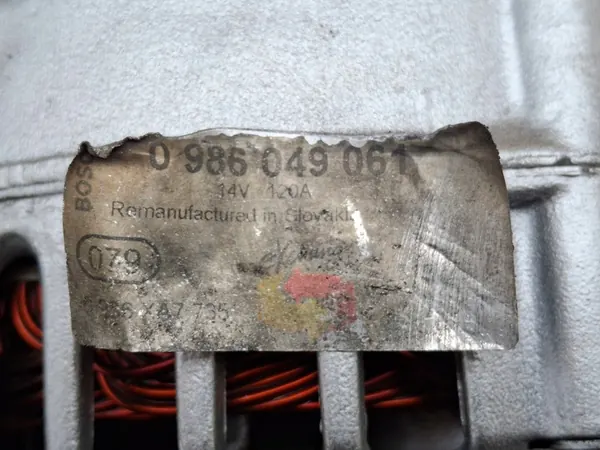 Ducato Jumper Boxer 2.5 2.8 Alternaattori 120A Bosch image 7