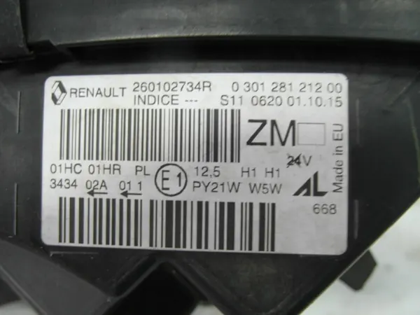 RENAULT CAPTUR I OIKEA ETULAMPPU image 5