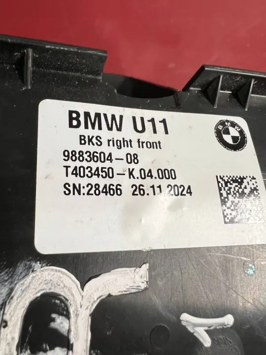 BMW X1 U11 Entrée d'air refroidissement freins OEM 9883604 image 3