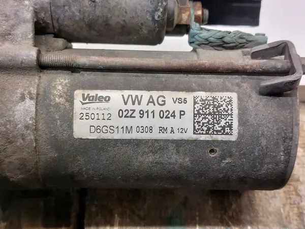 SEAT ALTEA XL 1.4 TSI Motor de Arranque 02Z911024P image 5