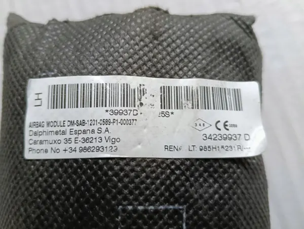 OEM 34239937 vänster sitskudde för Dacia Duster II image 4