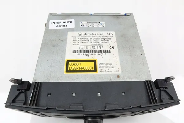 Radio CD Mercedes W204 OEM A 2049069701 image 7
