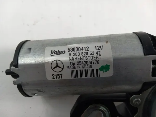 MERCEDES C CLASS W203 SEDAN REAR WIPER MOTOR A2038205342 image 5