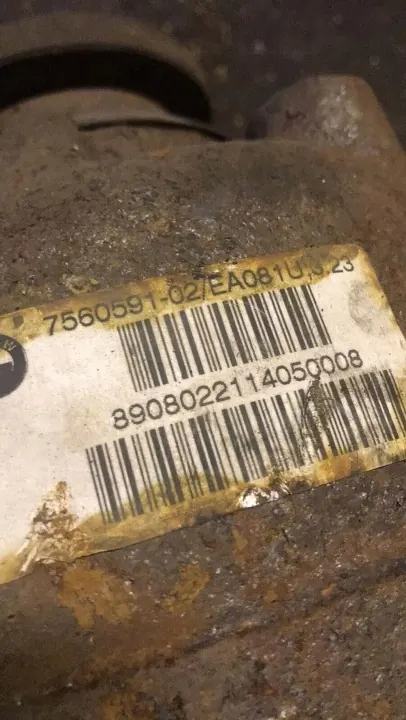 BMW Hinterachsdifferential OEM 7560591 für 5er E60/E61 image 4