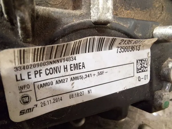 Vasen Ulkosiili 10 Pin Fiat 500X 13- 735603613 image 3