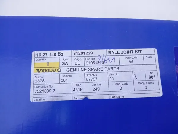 Stuurstangkopbout OEM 31201229 voor Volvo XC90 I image 5