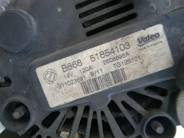 ALTERNATOR VALEO PUNTO EVO OPEL CORSA D 1.3 M-JET image 4