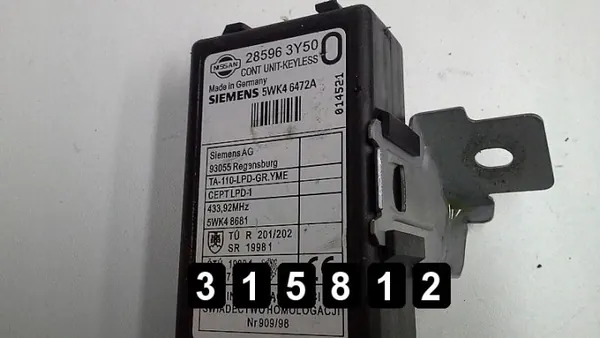 ECU Nissan Patrol OEM AM-315812 - Usado image 3
