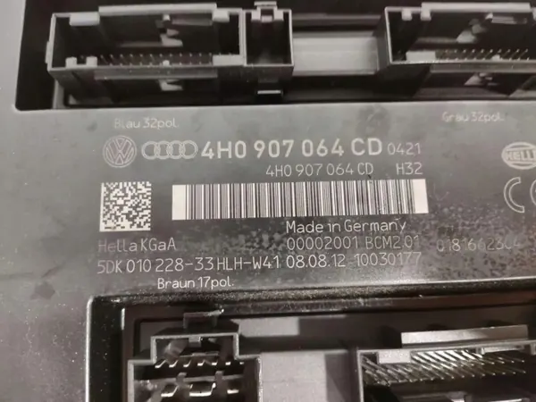 Módulo Conforto Audi A8 D2 OEM 4H0907064CD Usado image 5