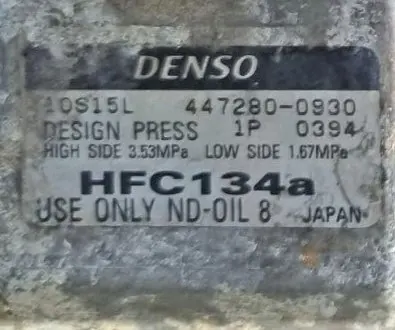 Compresseur de climatisation Subaru Legacy Diesel 2012 OEM image 3