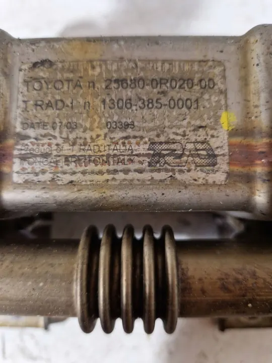 Enfriador EGR Toyota Corolla Verso AR10 image 2