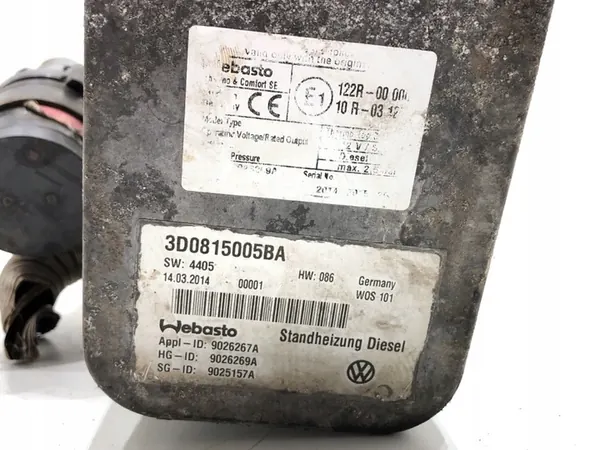 WEBASTO VW PHAETON 3.0 Sedan 02-16 image 4
