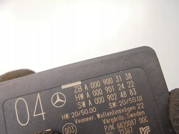 Sensor radar Mercedes OEM A0009003138 - Usado image 4
