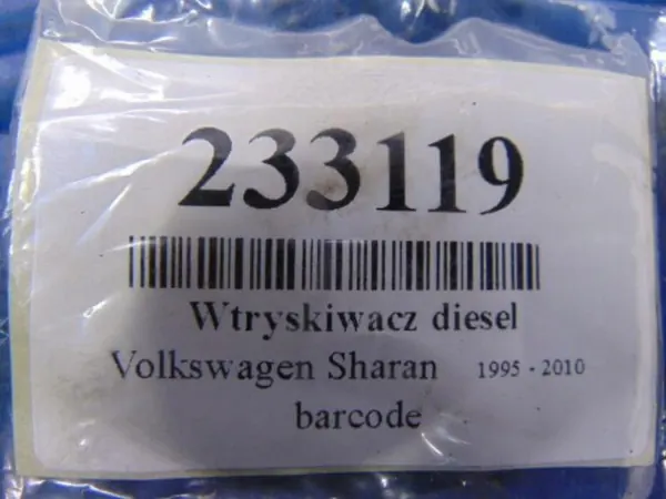 Injecteur Diesel Volkswagen Sharan 1.9D OEM 038130073AK image 6
