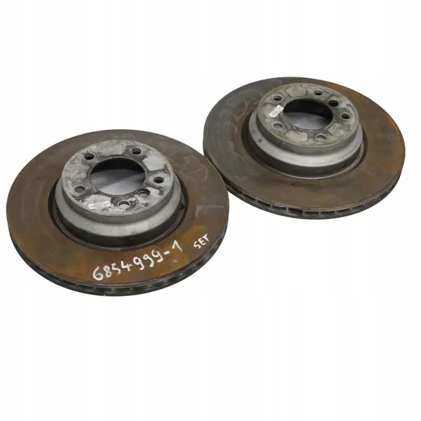 BMW OE 6854999 Bakre Bromsskivor Set 330x24 image 7