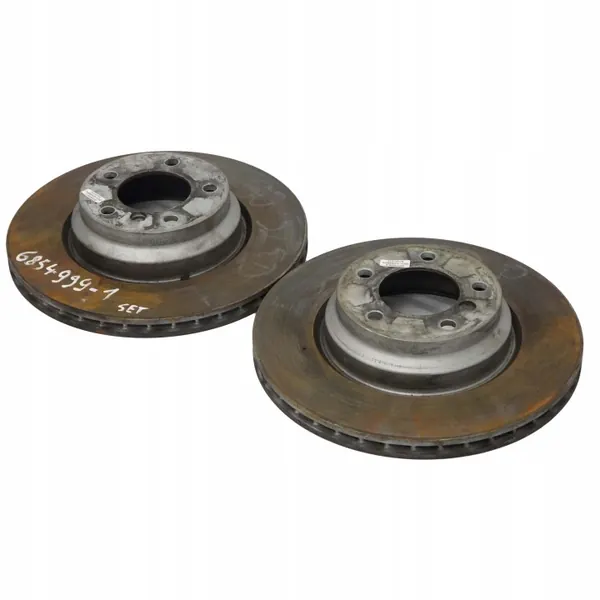 BMW OE 6854999 Bakre Bromsskivor Set 330x24 image 8