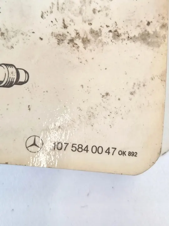 Soporte Rueda de Repuesto Mercedes-Benz OEM 1075840047 image 8
