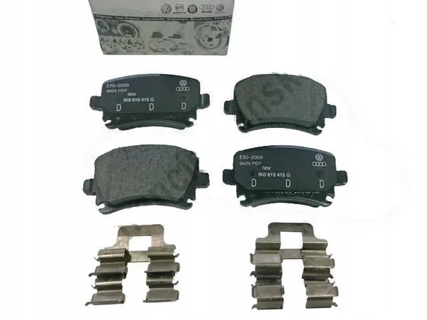 Bremsbeläge hinten Audi VW Skoda Seat 1K0698451G image 2