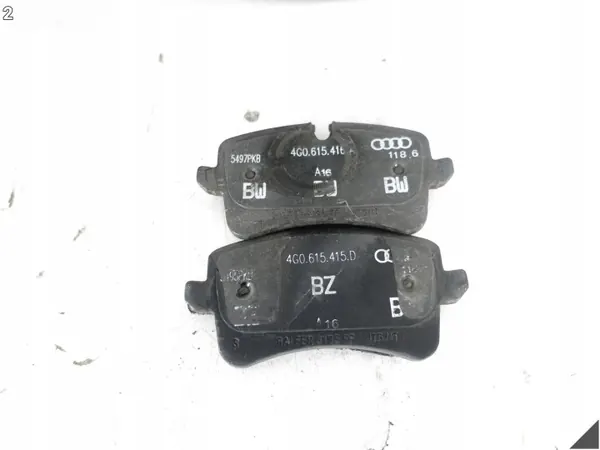 Remschijven & Blokken Set Achter OEM 4H0615601K image 3