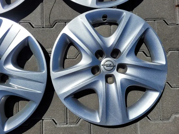 Cache-roue Opel 17" Argent image 3