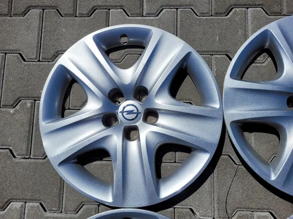 Cache-roue Opel 17" Argent image 5