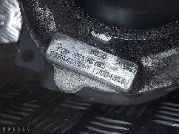 2005 Opel Zafira B Turbocharger 1900td fgp55196765 image 8