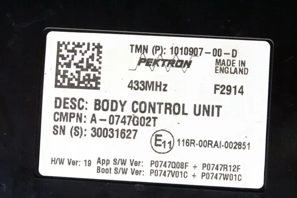Módulo Confort Tesla Model S OEM 101090700D image 4