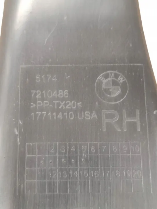 OEM 7210486 Remluchtkanaal rechterzijde BMW X3 F25 image 7