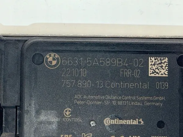 RADARSENSOR FRR-02 BMW G20 G22 M3 M4 G30 M5 G11 G14 G15 M8 image 3