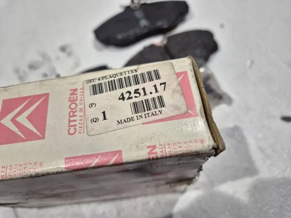 Gebruikte remblokken OEM 425117 voor Citroen Jumper 1.9 TD image 3
