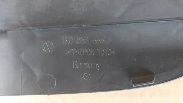 VW GOLF V GTI Griglia Fendinebbia Destro Originale image 3